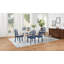 Chaise d'appoint de style campagnard en bois massif 36 po-493332848-493332855