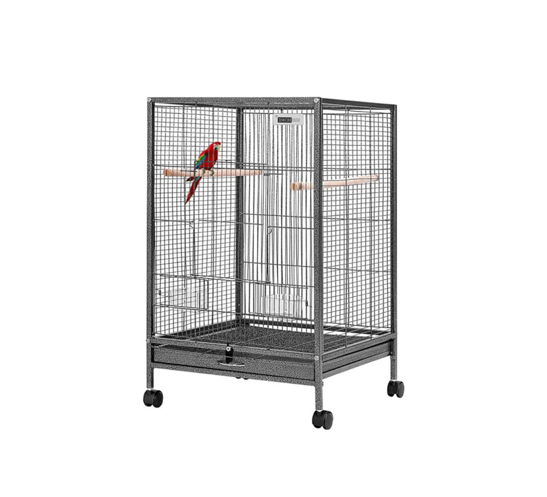 Tucker Murphy Pet™ Ezekeil 30.3'' Steel Floor Bird Cage with Wheels ...