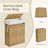 Laundry Basket With Lid And Handles-106341312