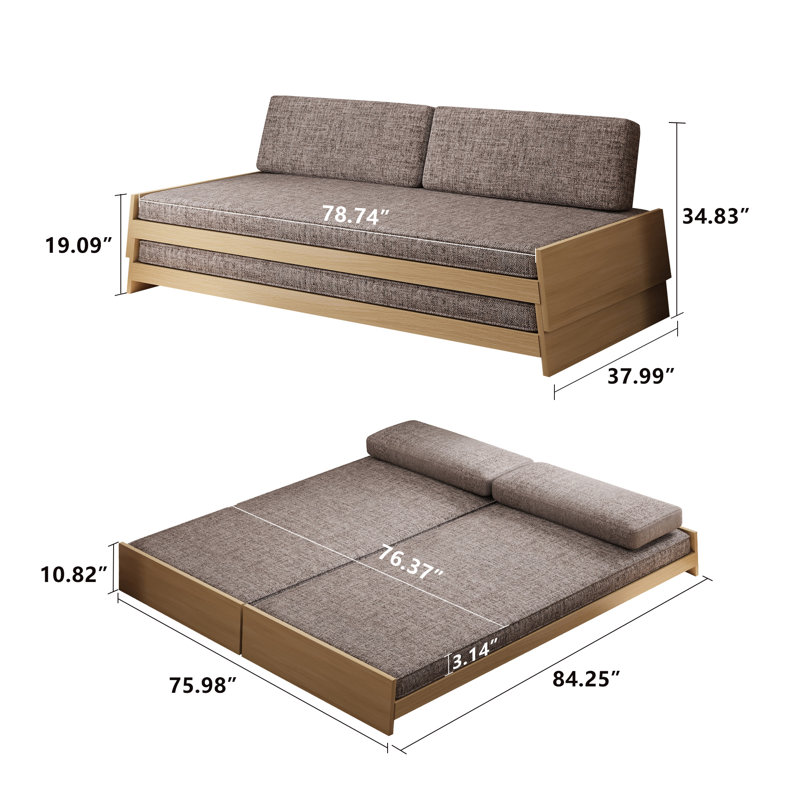 Uisce Stackable Sofa Bed Multi-function Sleeper Sofa
