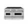 ZLINE 60 in. Legacy Dual Fuel Range w/ Doors & Griddle