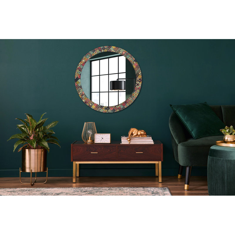 Huldar Glass Flat Wall Mirror