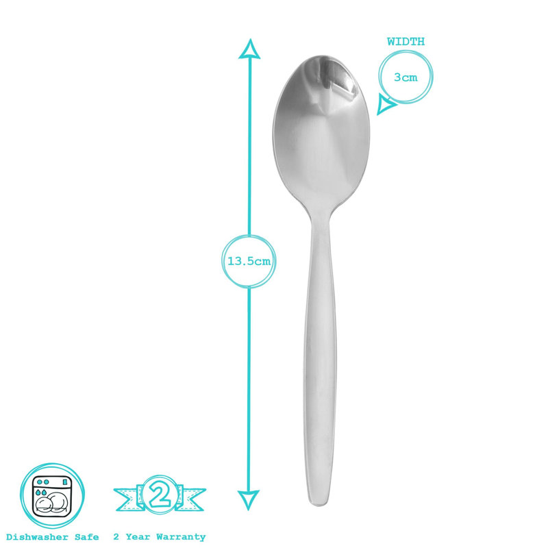 Argon Tableware - Economy Silver Teaspoons