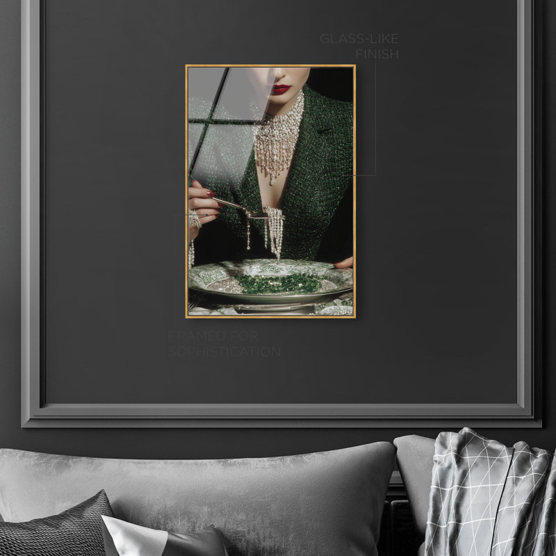 Forest Feast High-Gloss Frameless Acrylic Glass Wall Art Fashion Print by Oliver Gal, Ready to Hang, 10 x 15, 16"H x 11"W