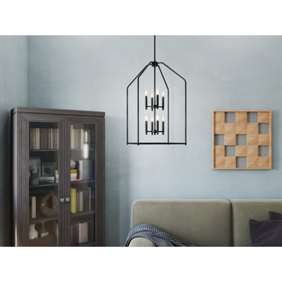 36" 8-Light Foyer Pendant
