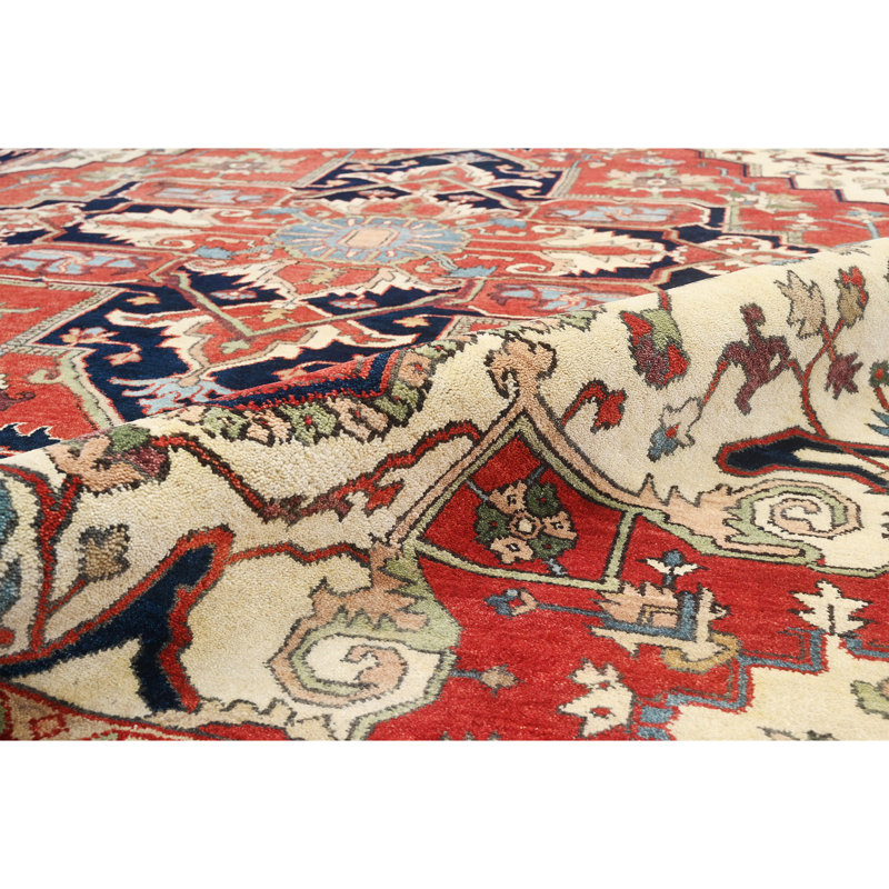 Wool Oriental Area Rug, Rectangle 12' x 15'