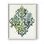 «Algae and Azule Motif II», reproduction encadrée - bois massif-959084720-959084721