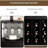 Modern Wine Bar Cabinet, Wood Liquor Cabinet Bar For Home With Wine Rack And Glass Holder, Fluted Buffet Sideboard With Storage For Kitchen, Dining Room, Living Room-1849640617