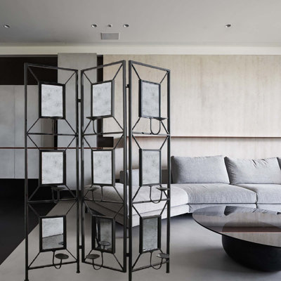 Ivandro Metal Rectangle Mirror