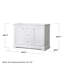 Base de meuble-lavabo double 47,25 po Avery seulement-80203264-134435544