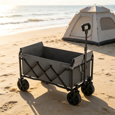 Expandable Dual-Layer Utility Wagon