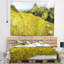 Tapisserie de panorama à montagnes vives en polyester avec accessoires suspendus inclus-28490693