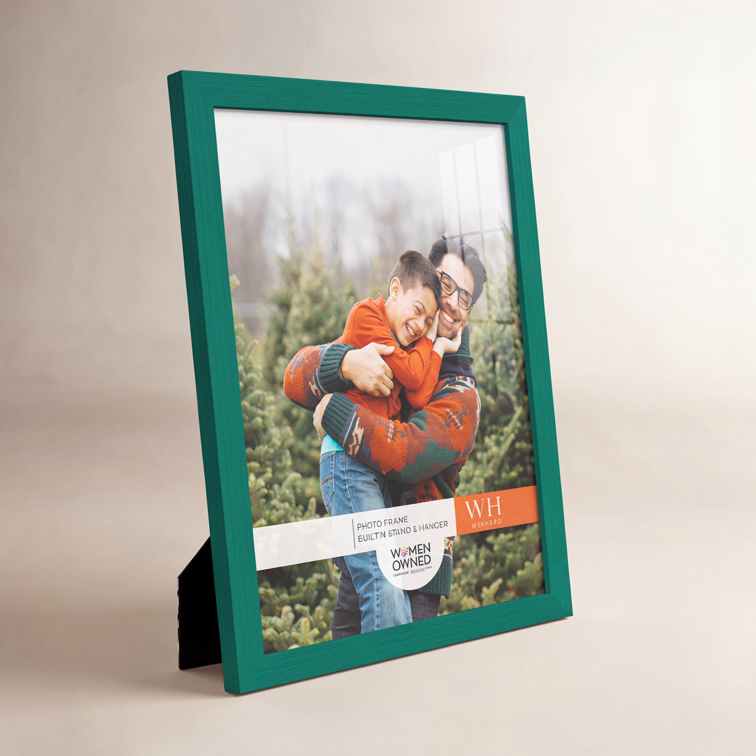 Apolline Wood Picture Frame, Ebony, 6" x 8"