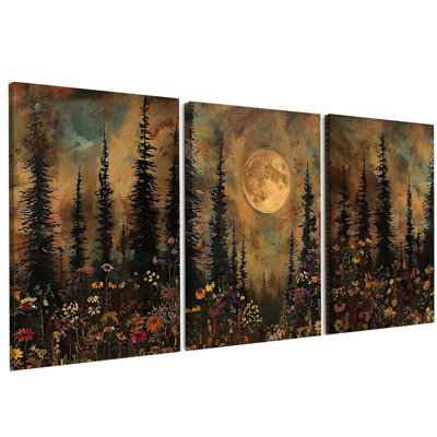 3 Piece Wrapped Canvas Print