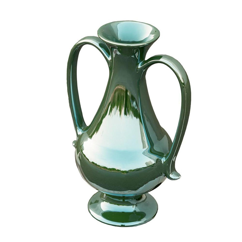 Vase de table 12 "en céramique verte Amphora