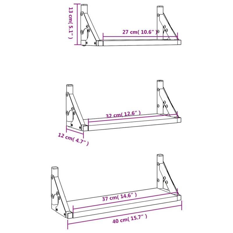 Couturier Floating Shelf