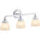 Devonshire 3 Light Indoor Bathroom Vanity Light Fixture, Position Facing Up or Down, UL Listed