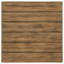Table de bout en bois brun vieilli avec tablette