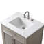 Meuble-lavabo simple 30 po avec dessus Sebastiano-111376086