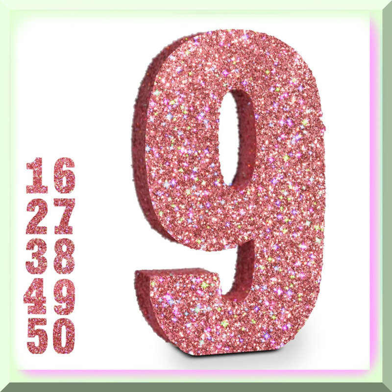 Rose Gold 11th Birthday Backdrop 72x44 Inches