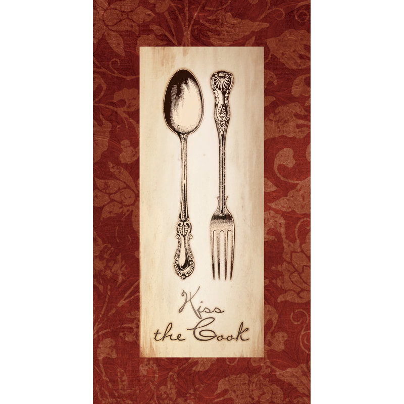 Kitchen Cook - Painting Print, Black Floater Framed, 30 cm H x 46 cm W