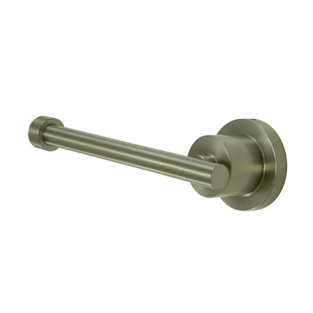 South Beach Wall Mounted Toilet Paper Holder, Satin Nickel