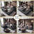 108" Modular Sectional Sofa with Right-Facing Chaise in Gray Corduroy-127315477-127315479