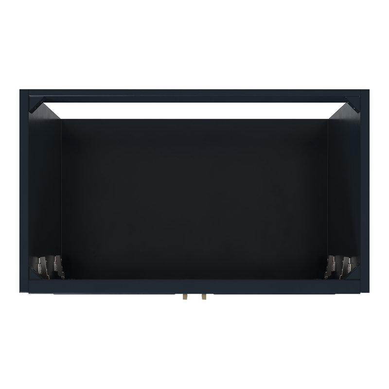 Stafford 36.75'' W Single Bathroom Vanity Base, Midnight Blue