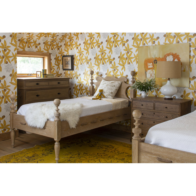 Saltwater Solid Wood Bed, Queen