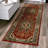 Palfrey Collection Red Traditional Area Rug-1350922110