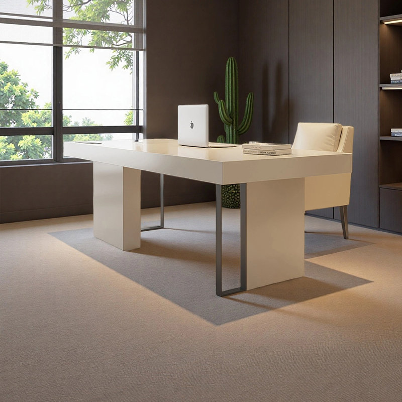 Italian-style office desk work surface, 29.53" H x 55.12" W x 27.56" D