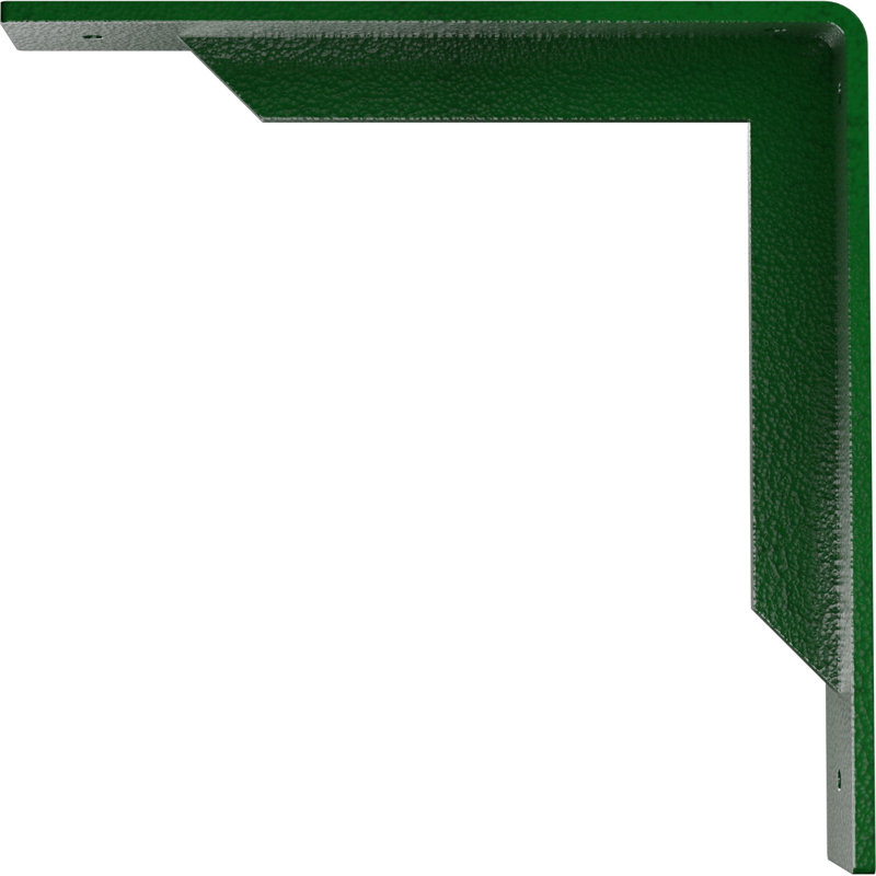 Support en acier martelé bleu clair l 2 po x P 10 po x H 10 po, H 10 po x l 2 po x P 10 po, Bleu clair martelé