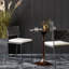 Iron Outdoor Stool with Cushion-1155945898