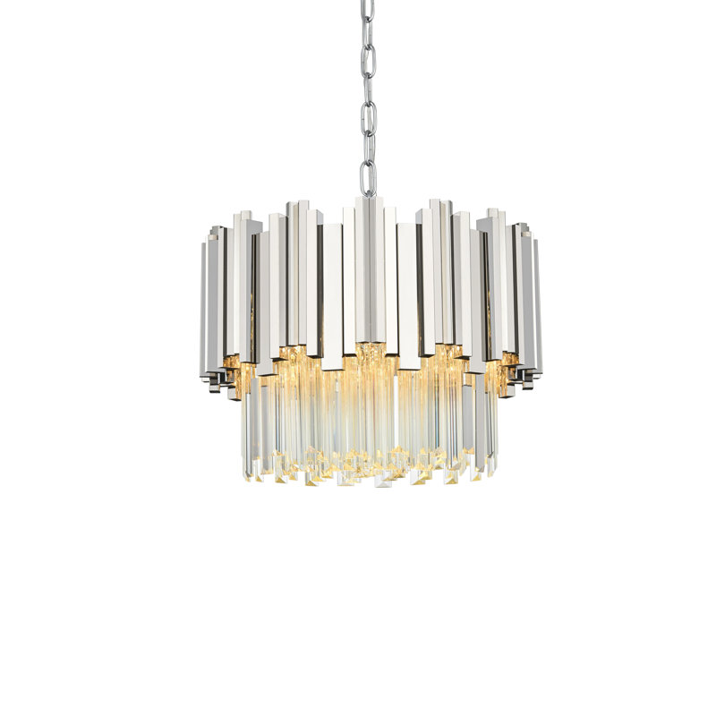Lenora 16 inch Chandelier, Chrome
