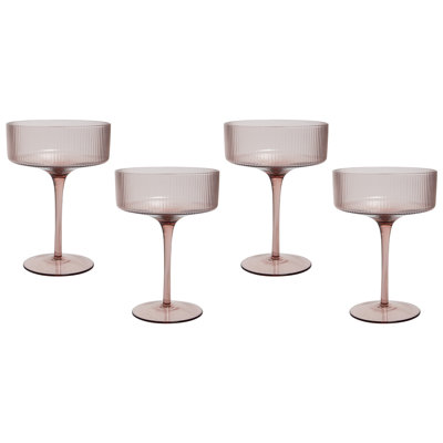 Allasia 330ml Handmade White Wine Glass Set