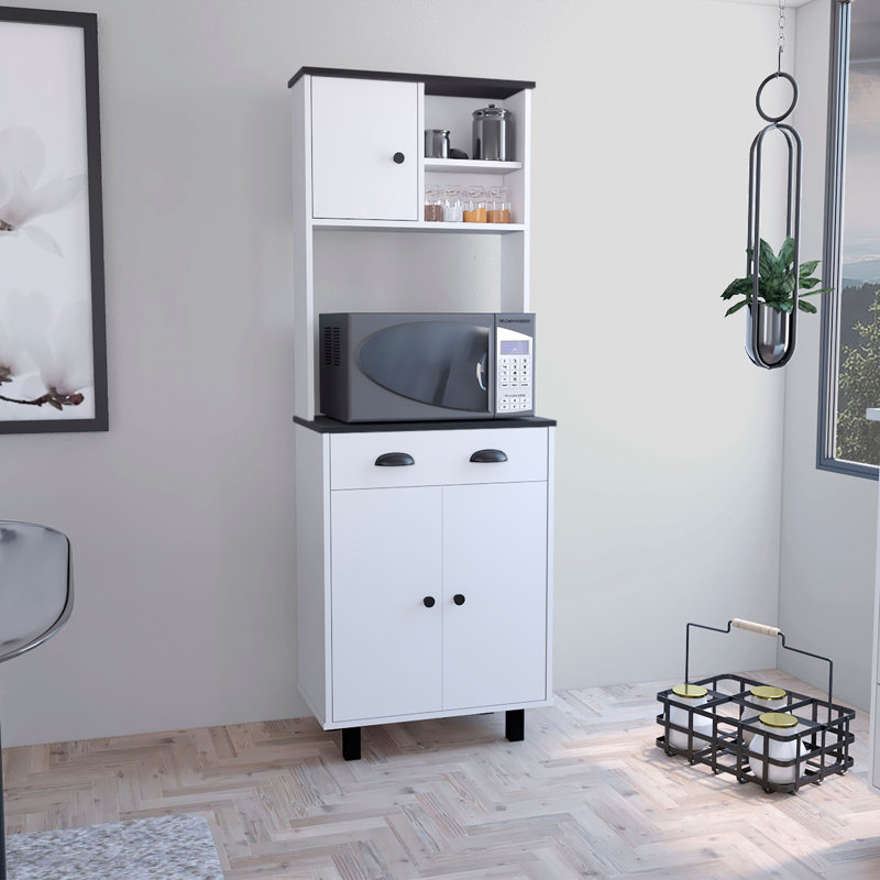Garde-manger 66,5 po Elverie, Noir mat