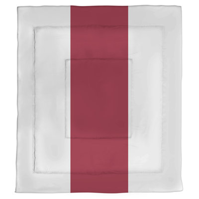 Modern & Contemporary Polyester Percale Striped Comforter