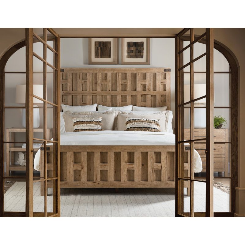 Vineyard Row Panel Bed, King
