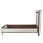 Houston Eastern King Channel Tufted Panel Bed - Walnut
