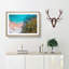 A Beach in Sydney Australia 1 Piece Single Picture Frame Painting on MDF-56627887-56627888