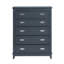 Commode verticale 1 pièce avec tiroirs 5 pièces