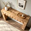 Console à relief géométrique 59,06 "