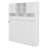 Murphy Bed With Ample Storage Space And  Stripes