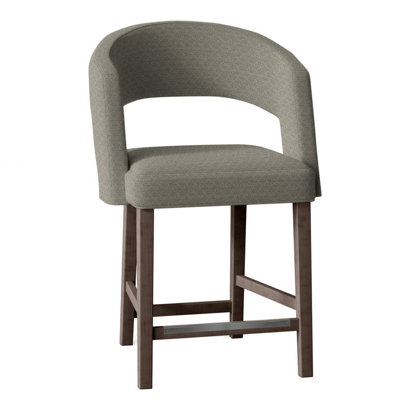 Bryant Upholstered Stool, Perigold Birchbox Natural, Hazelnut