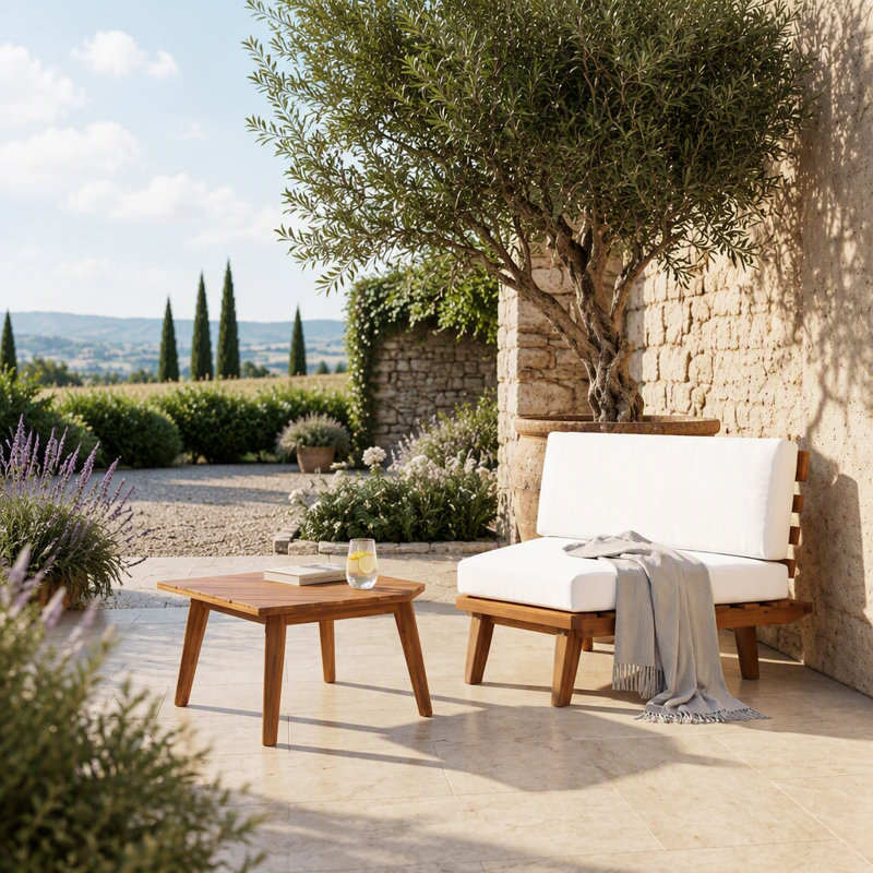 HILLCREST SOFA CONER + TABLE