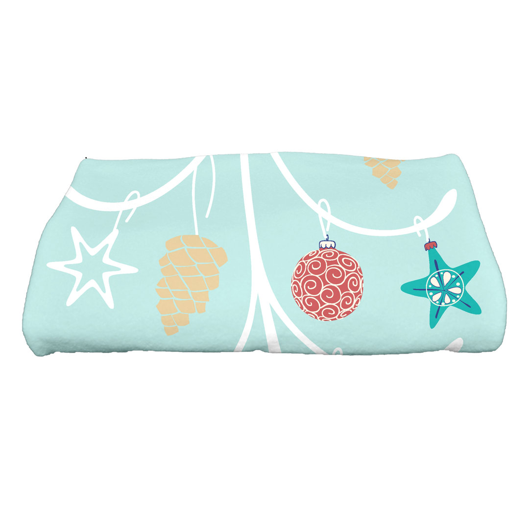 Springville Pinecone Tree Bath Towel The Holiday Aisle® 