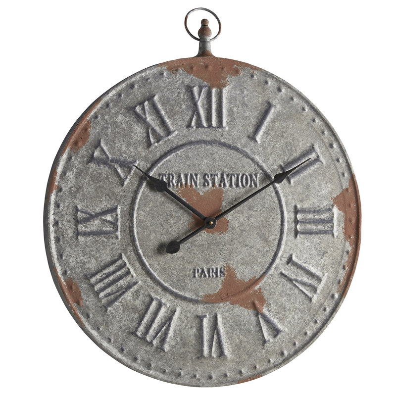 Virenque Metal Wall Clock