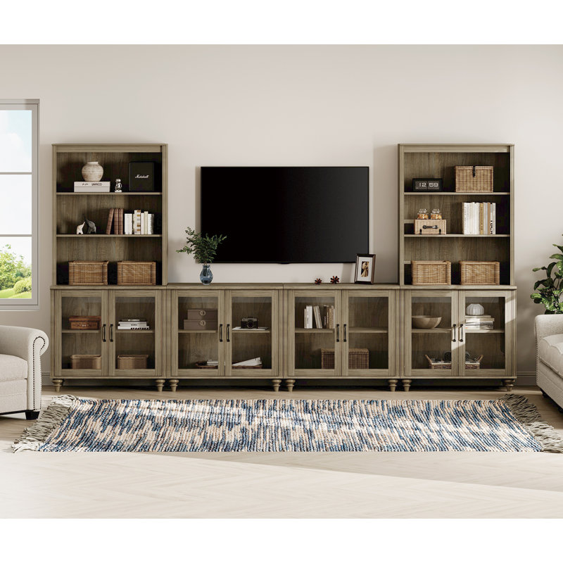 Meuble audio-vidéo Scarlett, Wash Gray