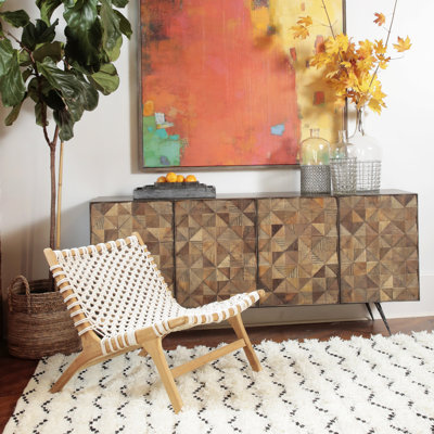 Chaise de patio en teck Alacam