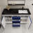 Enderlin 58.82'' Single Bathroom Vanity with Plastic Top-1573447493